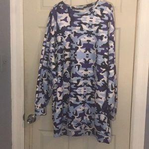 A nice warm camo dress... worn twice